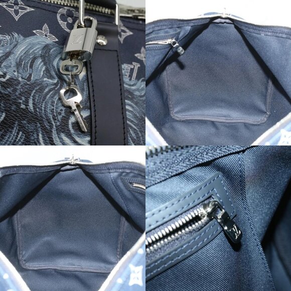 LOUIS VUITTON Monogram savanna Keepall Bandouliere 45 Boston M54129 Auth 33473S - Picture 15 of 15